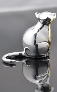 藝居陶電鑄鍍金鍍銀貓工藝品 精美擺件的批發(fā)與銷(xiāo)售指南